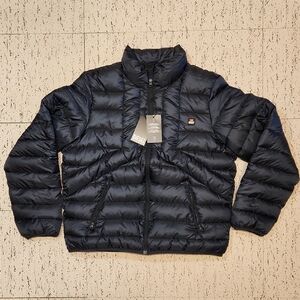 Diesel Full Zip Navy Blue W Dwaine Outnoh Midnight Blue Puffer Winter Jacket